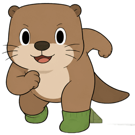 La nutria de Caudalito corriendo con botas